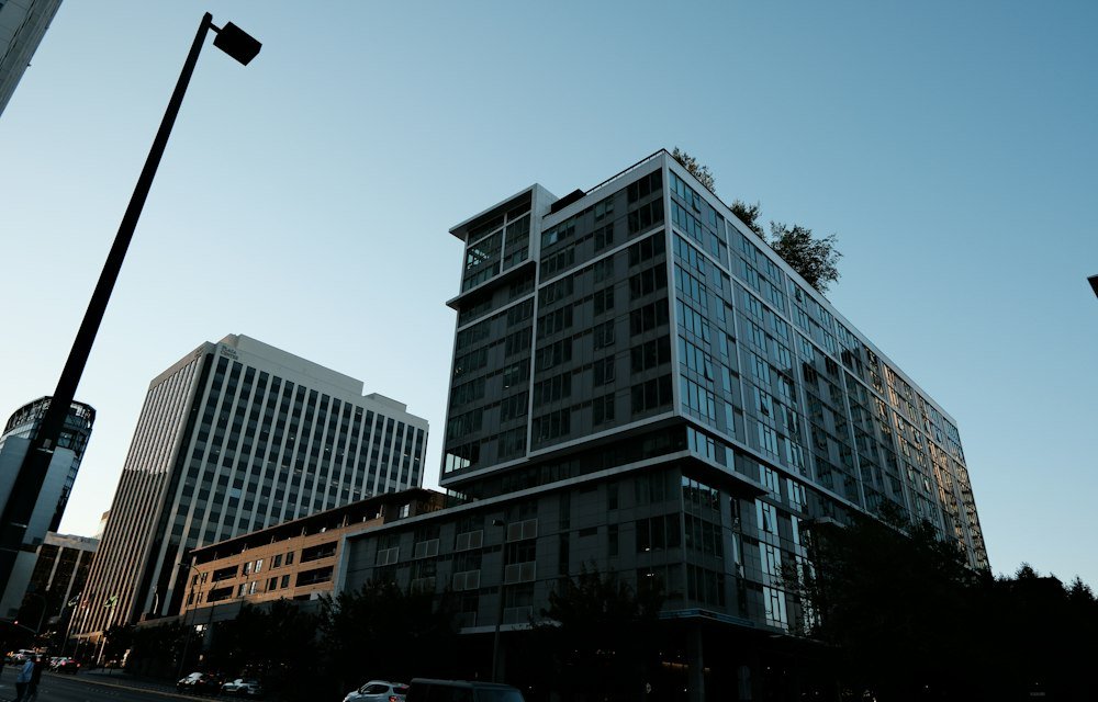 Office towers in downtown Bellevue